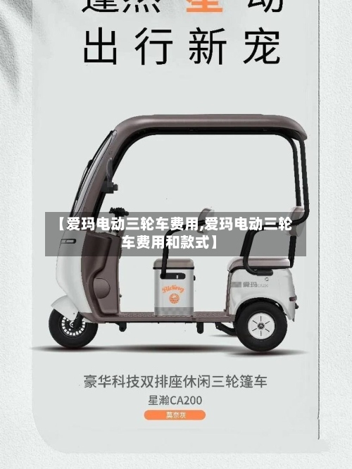 【爱玛电动三轮车费用,爱玛电动三轮车费用和款式】-第2张图片