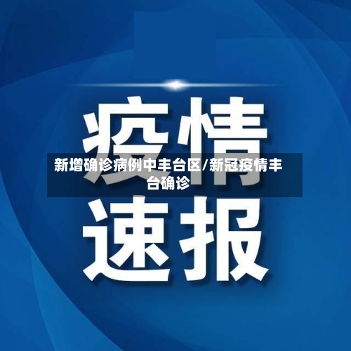 新增确诊病例中丰台区/新冠疫情丰台确诊-第3张图片