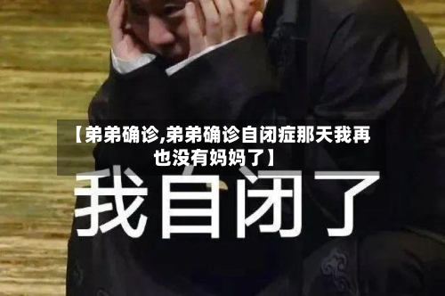 【弟弟确诊,弟弟确诊自闭症那天我再也没有妈妈了】-第2张图片