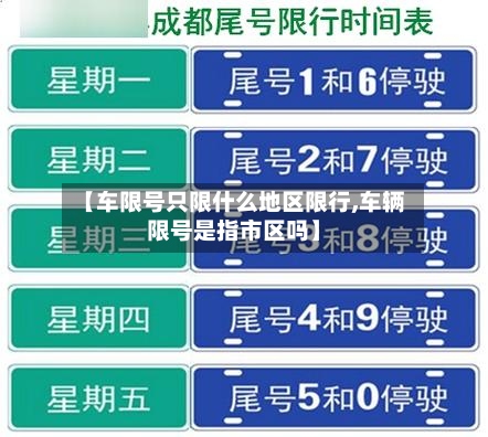 【车限号只限什么地区限行,车辆限号是指市区吗】-第3张图片