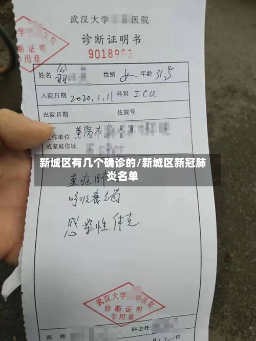 新城区有几个确诊的/新城区新冠肺炎名单-第3张图片
