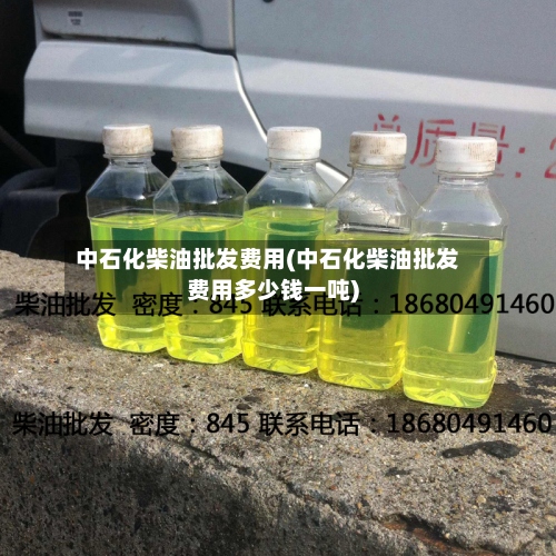 中石化柴油批发费用(中石化柴油批发费用多少钱一吨)
