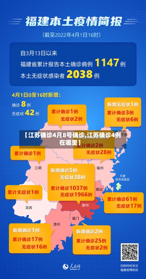 【江苏确诊4月8号确诊,江苏确诊4例在哪里】