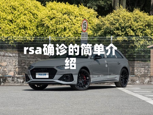 rsa确诊的简单介绍-第3张图片