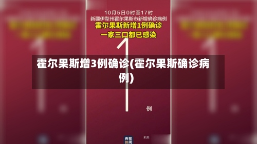 霍尔果斯增3例确诊(霍尔果斯确诊病例)-第2张图片