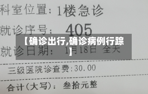 【确诊出行,确诊病例行踪】-第2张图片