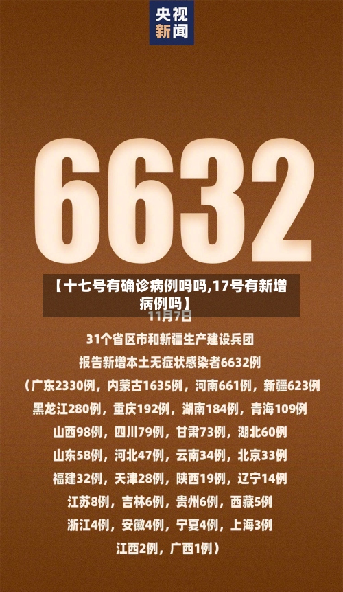 【十七号有确诊病例吗吗,17号有新增病例吗】-第3张图片