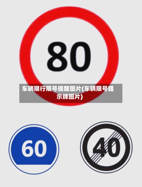 车辆限行限号提醒图片(车辆限号提示牌图片)