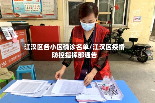 江汉区各小区确诊名单/江汉区疫情防控指挥部通告-第3张图片