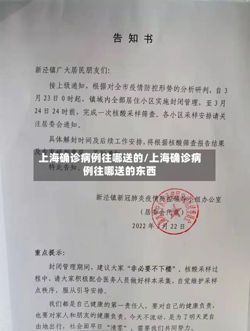 上海确诊病例往哪送的/上海确诊病例往哪送的东西-第2张图片