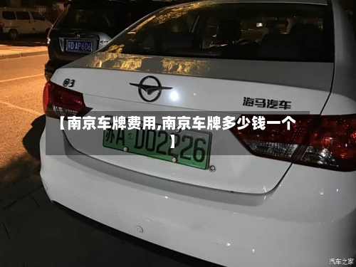 【南京车牌费用,南京车牌多少钱一个】-第2张图片