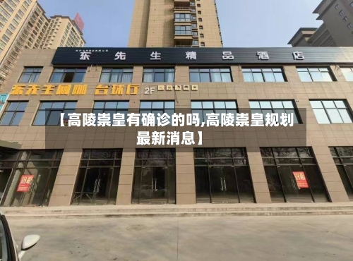 【高陵崇皇有确诊的吗,高陵崇皇规划最新消息】