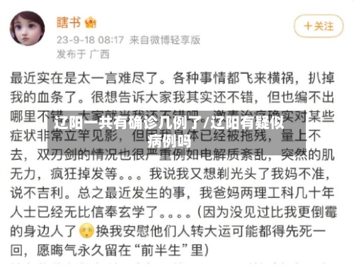 辽阳一共有确诊几例了/辽阳有疑似病例吗-第3张图片
