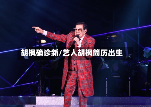 胡枫确诊新/艺人胡枫简历出生-第3张图片
