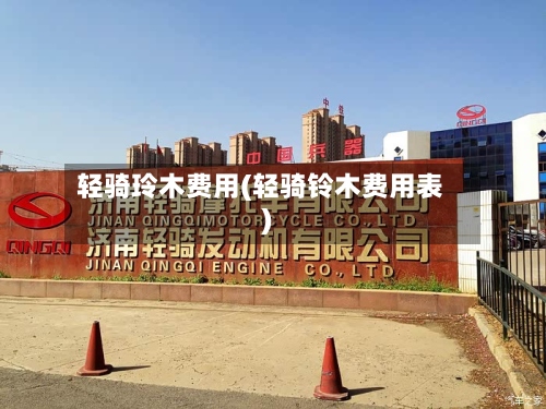 轻骑玲木费用(轻骑铃木费用表)-第3张图片