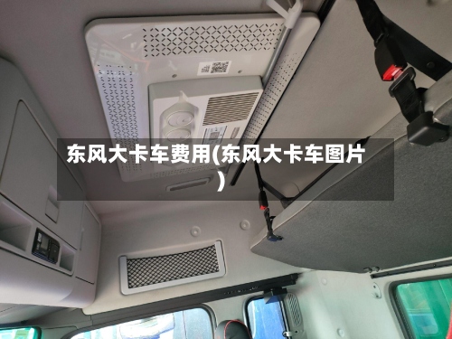东风大卡车费用(东风大卡车图片)-第2张图片