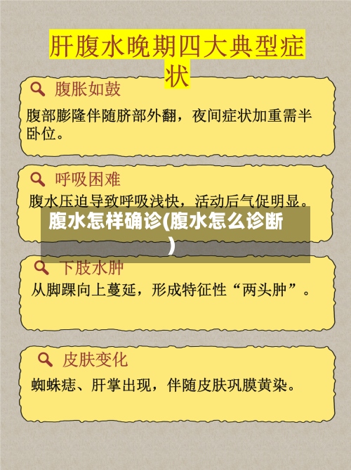 腹水怎样确诊(腹水怎么诊断)-第2张图片