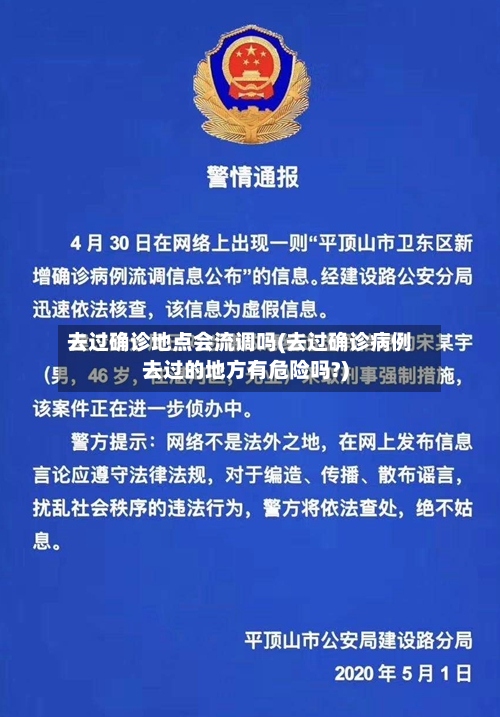 去过确诊地点会流调吗(去过确诊病例去过的地方有危险吗?)
