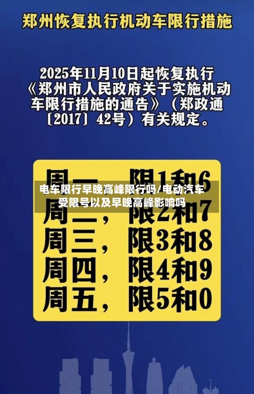 电车限行早晚高峰限行吗/电动汽车受限号以及早晚高峰影响吗