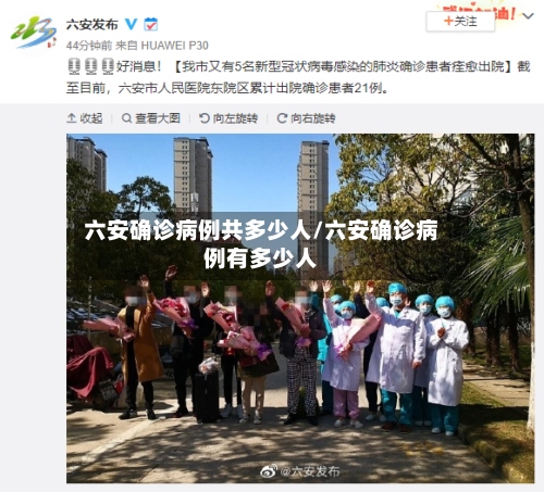 六安确诊病例共多少人/六安确诊病例有多少人