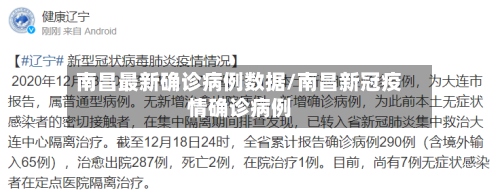 南昌最新确诊病例数据/南昌新冠疫情确诊病例