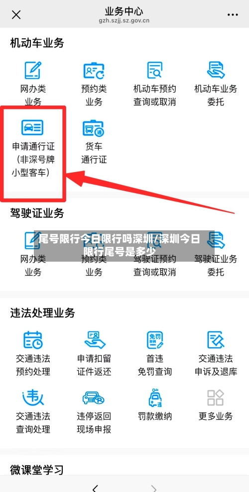 尾号限行今日限行吗深圳/深圳今日限行尾号是多少-第3张图片