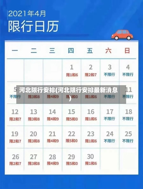 河北限行安排(河北限行安排最新消息)
