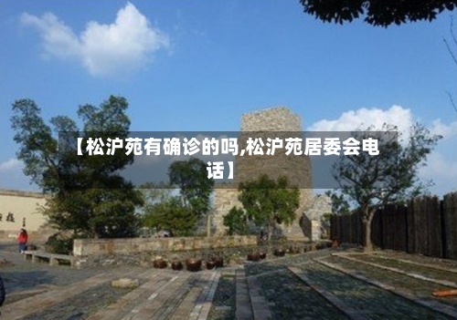 【松沪苑有确诊的吗,松沪苑居委会电话】
