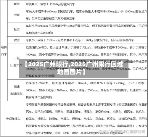 【2025广州限行,2025广州限行区域地图图片】-第3张图片