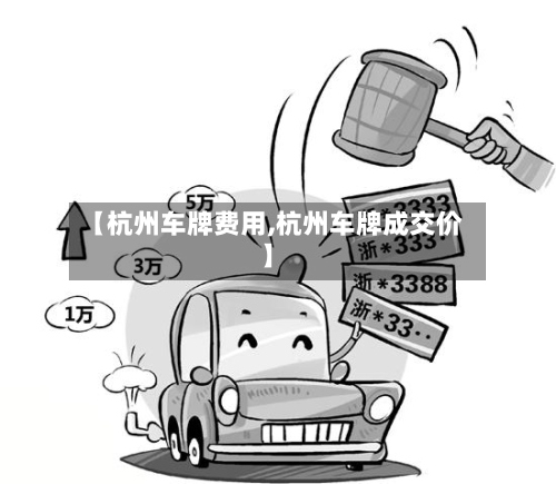 【杭州车牌费用,杭州车牌成交价】-第2张图片