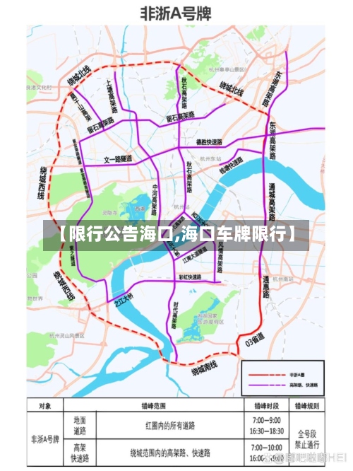 【限行公告海口,海口车牌限行】