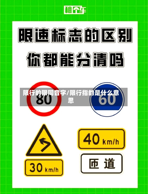 限行的限同音字/限行指的是什么意思-第2张图片