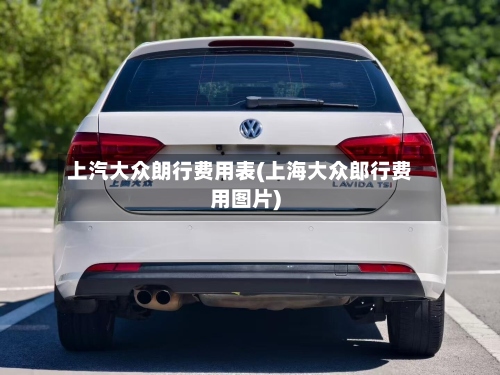 上汽大众朗行费用表(上海大众郎行费用图片)-第3张图片