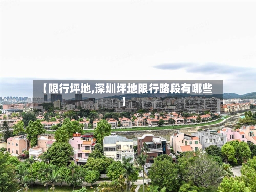 【限行坪地,深圳坪地限行路段有哪些】-第3张图片
