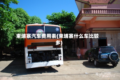 柬埔寨汽车费用表(柬埔寨什么车比较多)-第2张图片