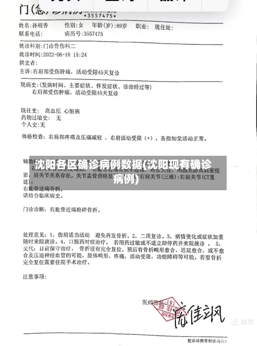 沈阳各区确诊病例数据(沈阳现有确诊病例)-第2张图片