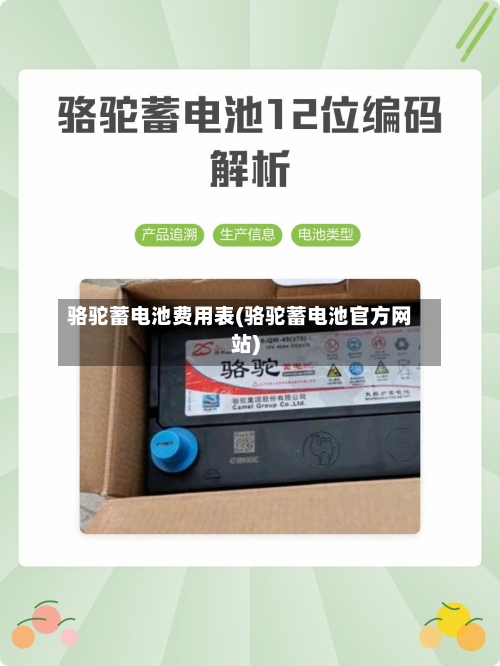 骆驼蓄电池费用表(骆驼蓄电池官方网站)-第2张图片
