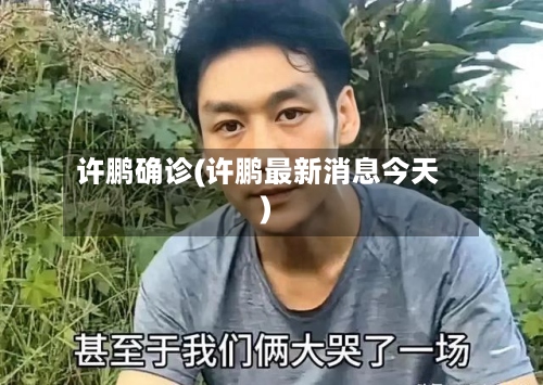 许鹏确诊(许鹏最新消息今天)-第2张图片