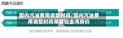 国内汽油费用调整时间/国内汽油费用调整时间单县铂金湾房价
