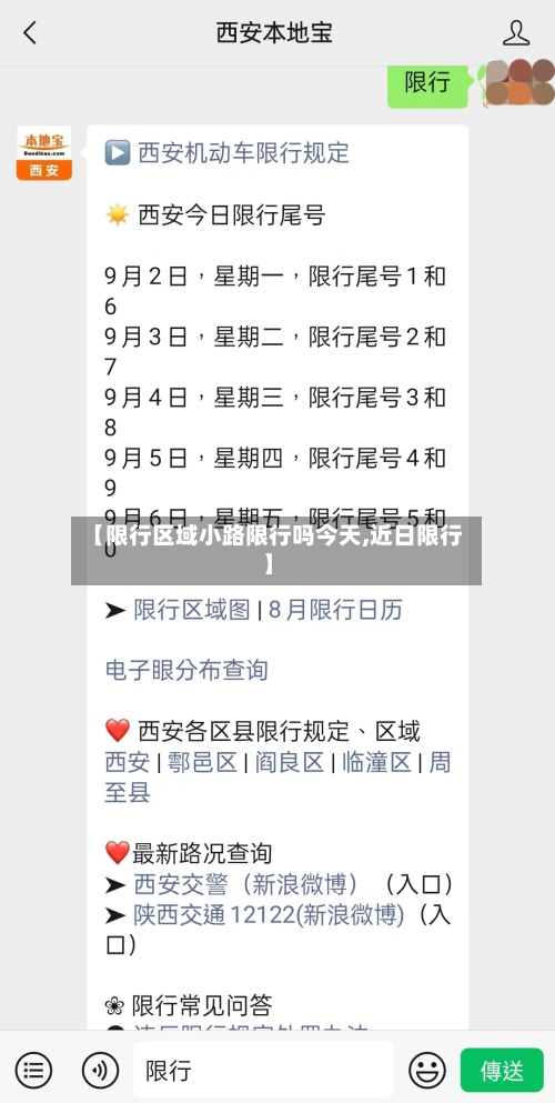 【限行区域小路限行吗今天,近日限行】-第2张图片