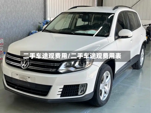 二手车途观费用/二手车途观费用表