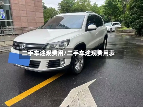 二手车途观费用/二手车途观费用表-第3张图片