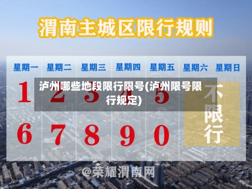 泸州哪些地段限行限号(泸州限号限行规定)
