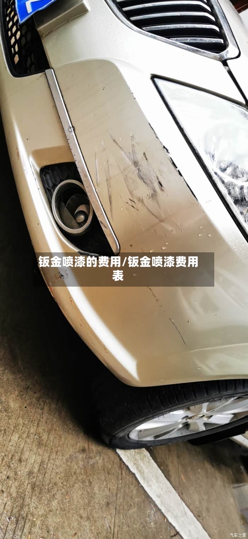 钣金喷漆的费用/钣金喷漆费用表