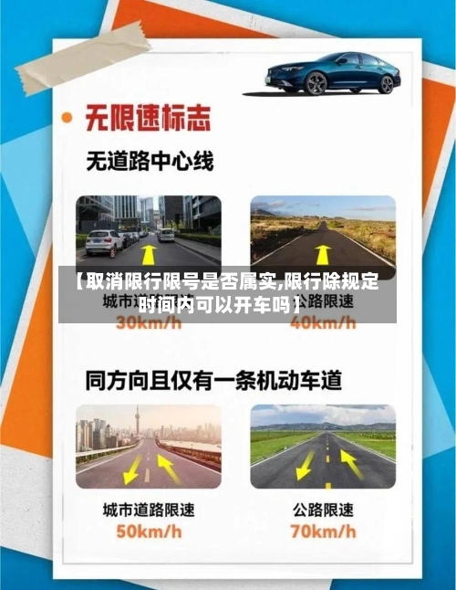 【取消限行限号是否属实,限行除规定时间内可以开车吗】
