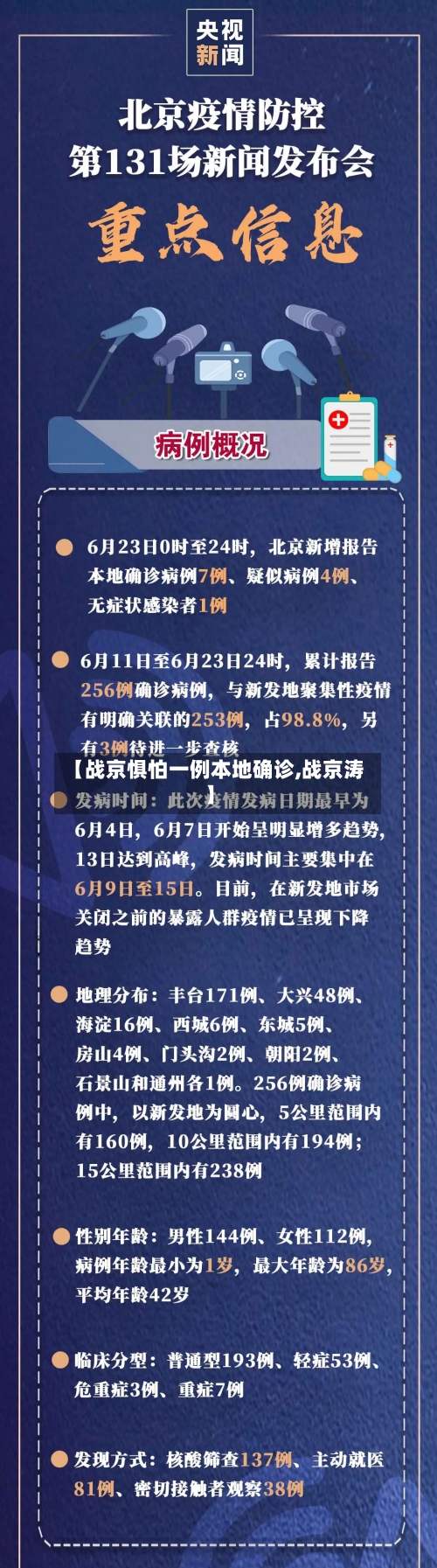 【战京惧怕一例本地确诊,战京涛】