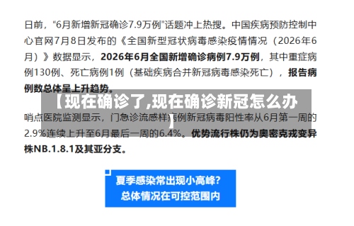 【现在确诊了,现在确诊新冠怎么办】-第2张图片