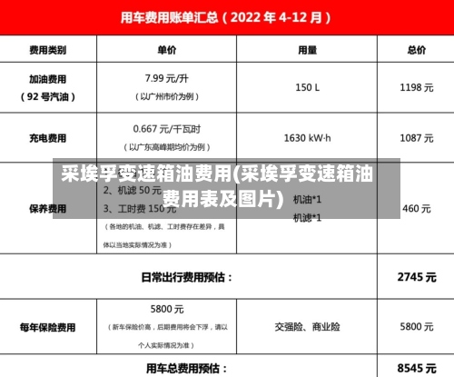 采埃孚变速箱油费用(采埃孚变速箱油费用表及图片)-第2张图片
