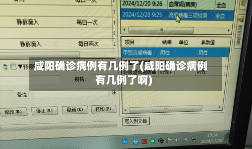 咸阳确诊病例有几例了(咸阳确诊病例有几例了啊)-第2张图片