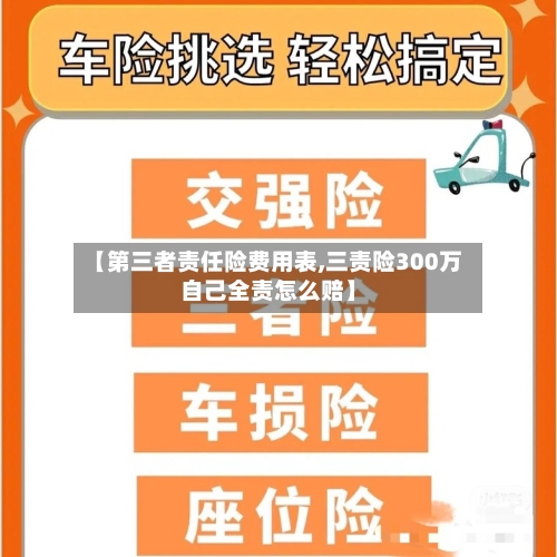 【第三者责任险费用表,三责险300万自己全责怎么赔】